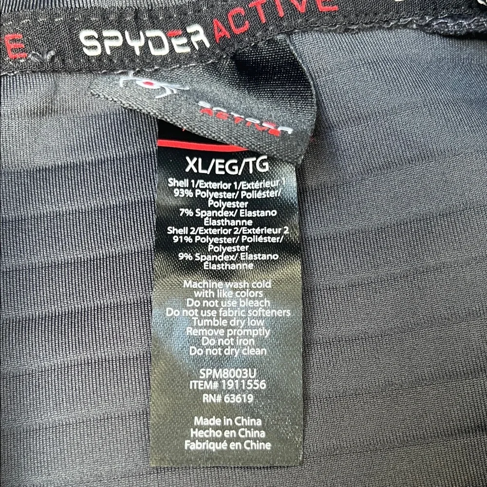 Spyder Active Charcoal Hoodie mens XL NWT